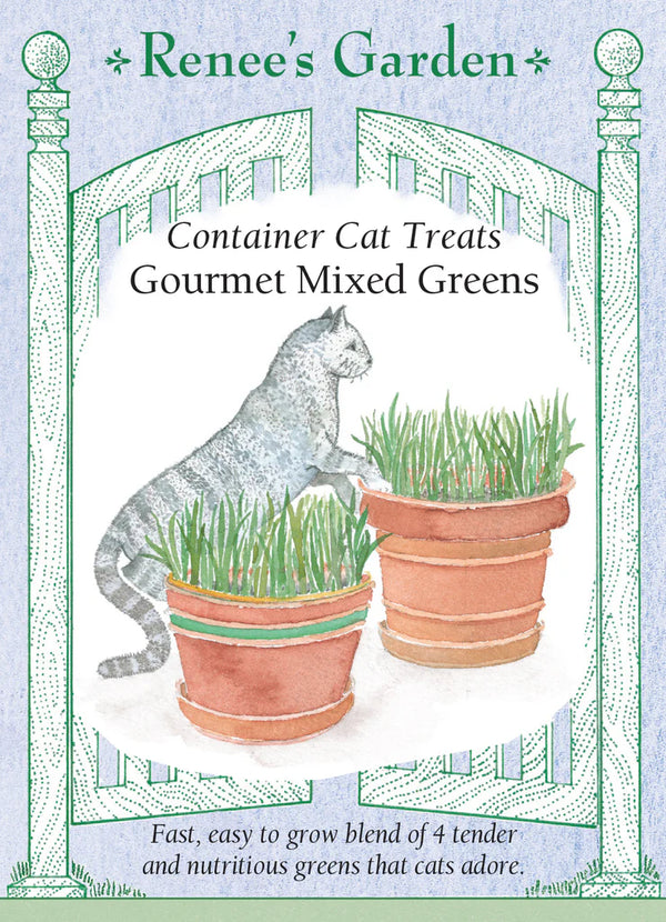 Cat Treats Gourmet Mixed Greens