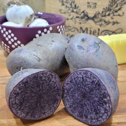 Potatoes 'Purple Majesty'