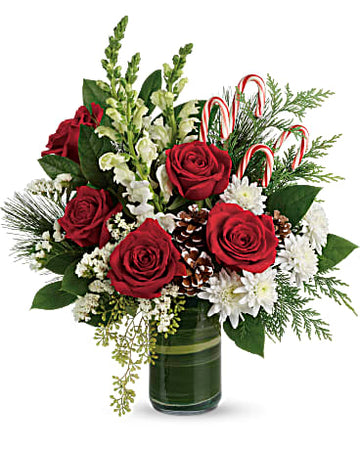 Telefloras Festive Pines Bouquet