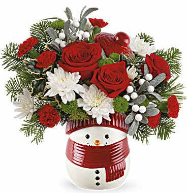 Teleflora Frosty Wishes Bouquet