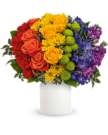 Teleflora Rainbow Love Bouquet