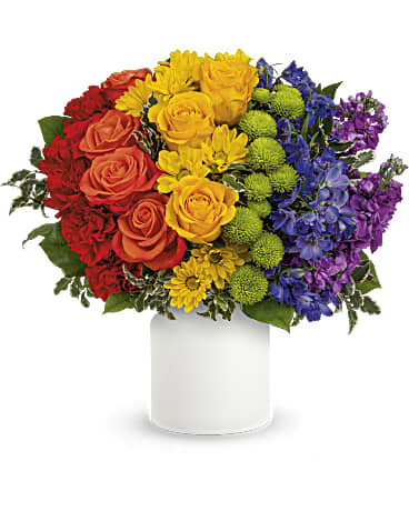 Teleflora Rainbow Love Bouquet