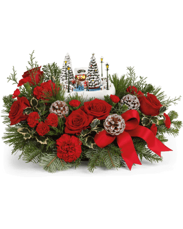 Thomas Kinkade's Oh What Fun Bouquet