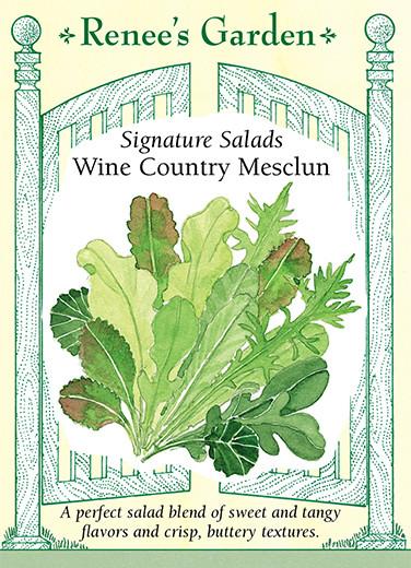 Lettuce 'Signature Salads Wine Country Mesclun'