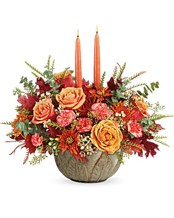 Teleflora Artisanal Autumn Centerpiece