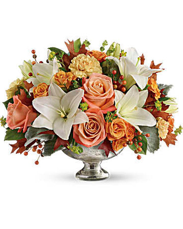 Teleflora Harvest Shimmer Centerpiece