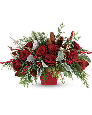 Teleflora Winter Blooms Centerpiece